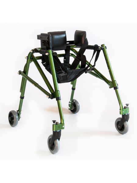 Ходунки на 4-х колесах для больных детским церебральным параличом
